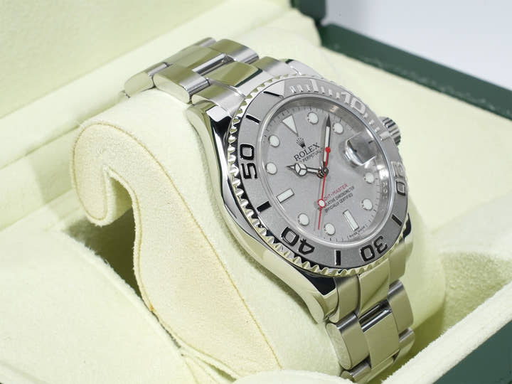 ロレックス ヨットマスター40 Ref.16622 ステンレススチール/プラチナ ロレジウム文字盤 中古 qpxdyx37