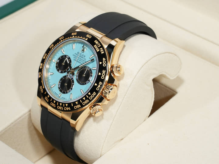 ロレックス デイトナ Ref.126518LN イエローゴールド ターコイズブルー文字盤 未使用 px3jayvt