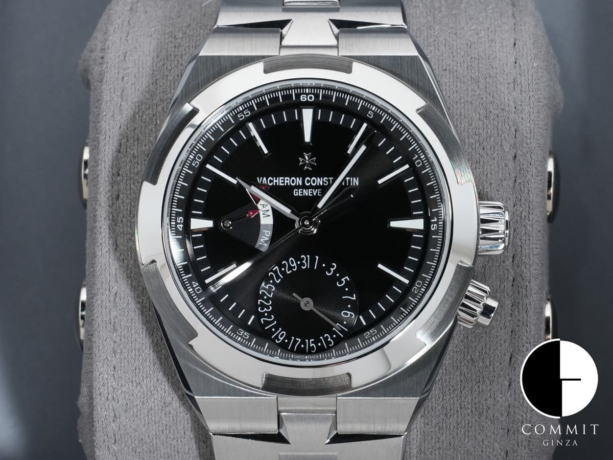 Vacheron Constantin Overseas Dual Time Ref. 7920V/210A-B546 Stainless Steel Black Dial Unused rjtbebv2