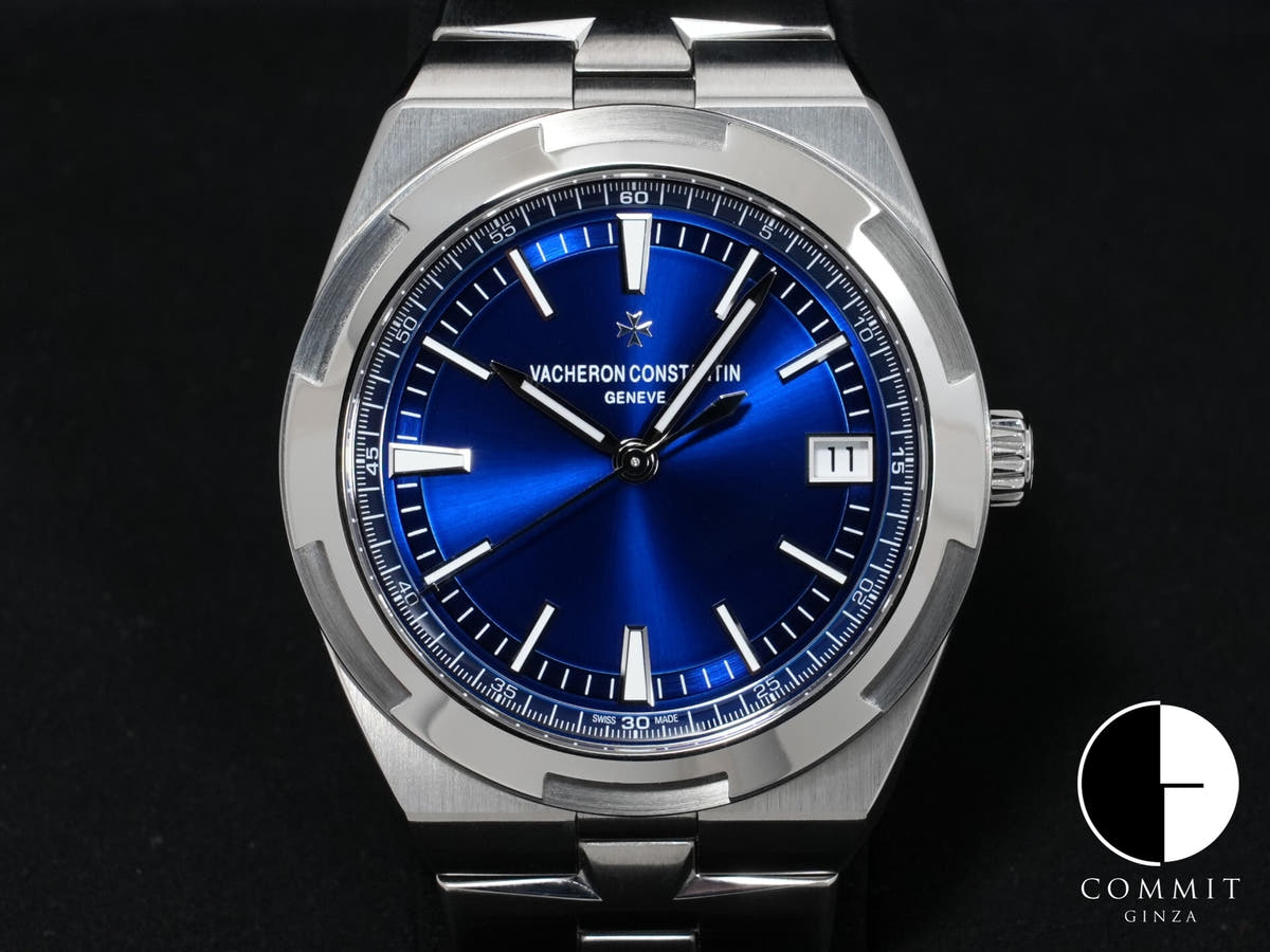 Vacheron Constantin Overseas Ref. 4500V/110A-B128 Stainless Steel Blue Dial Pre-owned nvvjekeh