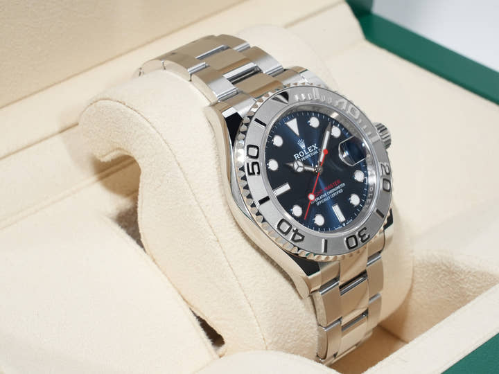 Rolex Yacht-Master 40 Ref. 126622 Stainless Steel/Platinum Bright Blue Dial Pre-owned m88ubbqq