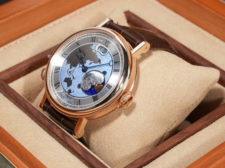 ブレゲ クラシック オーラ ムンディ Ref.5717BR/AS/9ZU ローズゴールド シルバー文字盤 中古 a4nqhfea