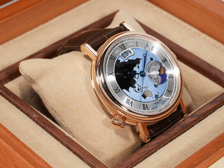ブレゲ クラシック オーラ ムンディ Ref.5717BR/AS/9ZU ローズゴールド シルバー文字盤 中古 a4nqhfea