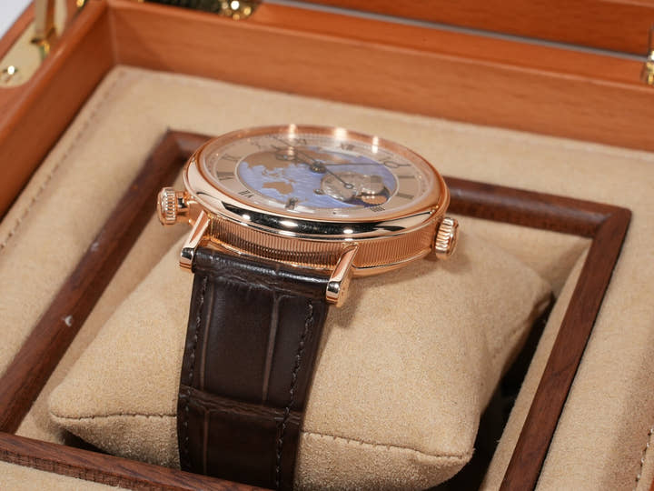 ブレゲ クラシック オーラ ムンディ Ref.5717BR/AS/9ZU ローズゴールド シルバー文字盤 中古 a4nqhfea