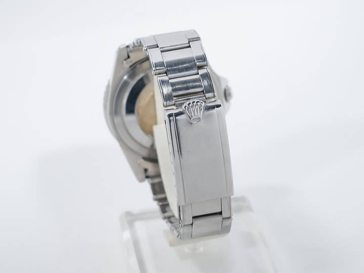 ロレックス GMTマスター Ref.1675 ステンレススチール ブラック文字盤 オイスターブレスレット 中古 qagzrqyi