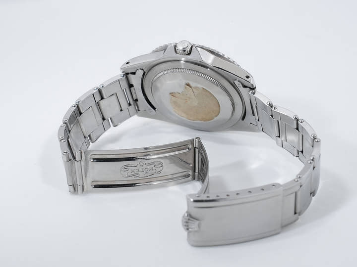 ロレックス GMTマスター Ref.1675 ステンレススチール ブラック文字盤 オイスターブレスレット 中古 qagzrqyi