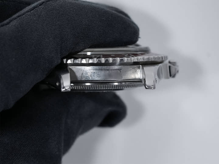 ロレックス GMTマスター Ref.1675 ステンレススチール ブラック文字盤 オイスターブレスレット 中古 qagzrqyi