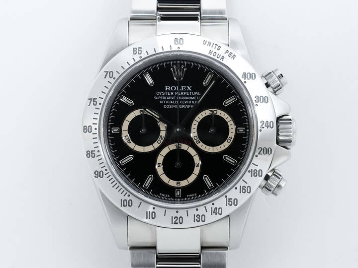 Rolex Daytona El Primero Ref. 16520 Stainless Steel Black Dial Pre-owned (h6gkc2ch)