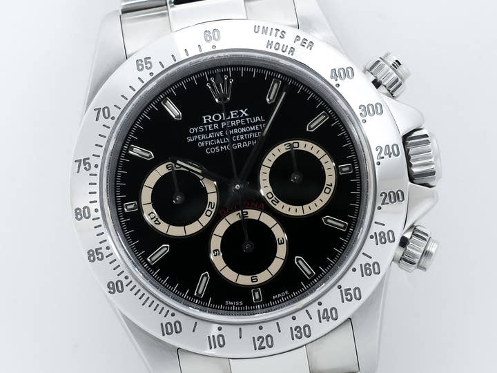 Rolex Daytona El Primero Ref. 16520 Stainless Steel Black Dial Pre-owned (h6gkc2ch)