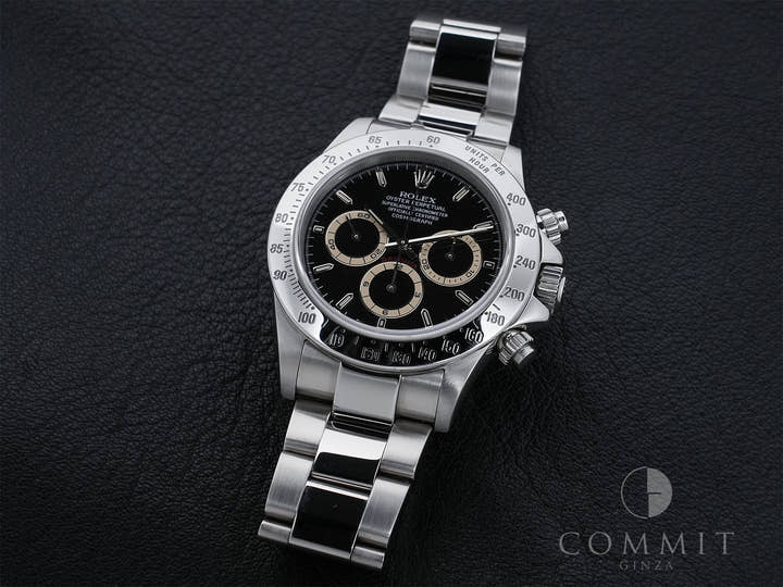 Rolex Daytona El Primero Ref. 16520 Stainless Steel Black Dial Pre-owned (h6gkc2ch)