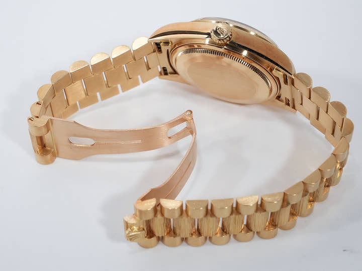 ロレックス デイデイト36 Ref.18078 イエローゴールド マホガニー文字盤 中古 4b8yhmtv