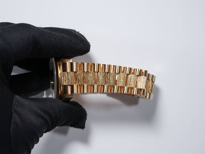 ロレックス デイデイト36 Ref.18078 イエローゴールド マホガニー文字盤 中古 4b8yhmtv