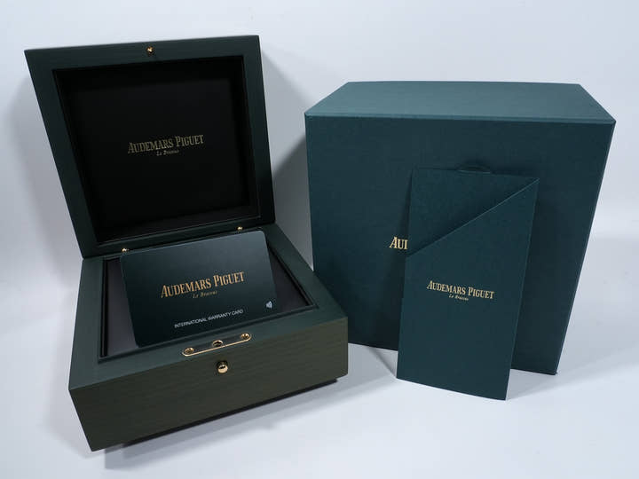 オーデマピゲ ロイヤルオーク Ref.15550ST.OO.1356ST.07 ステンレススチール グレー文字盤 極美品 3vq7u22f