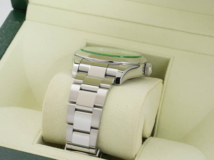 ロレックス ミルガウス Ref.116400GV ステンレススチール ブラック文字盤 美品 rf6e46pt