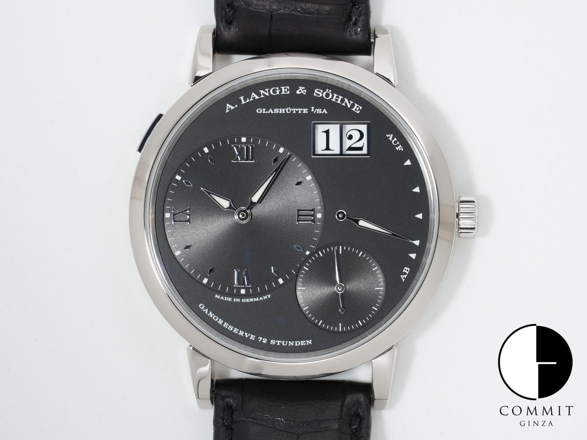 A.ランゲ&ゾーネ グランド ランゲ1 Ref.117.028 ホワイトゴールド ブラック文字盤 美品 rxtpnngq