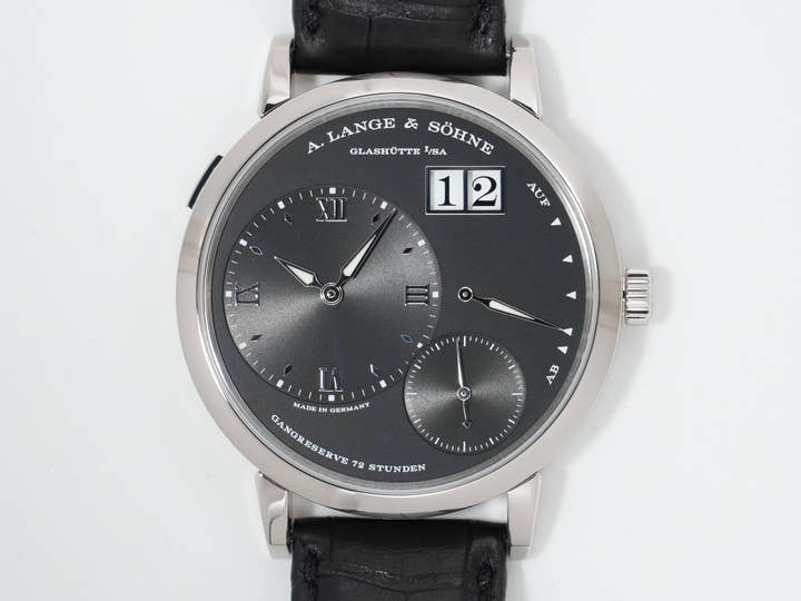 A.ランゲ&ゾーネ グランド ランゲ1 Ref.117.028 ホワイトゴールド ブラック文字盤 美品 rxtpnngq