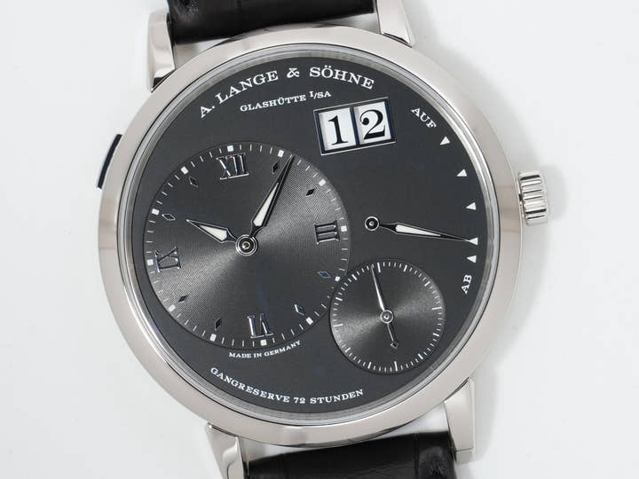 A.ランゲ&ゾーネ グランド ランゲ1 Ref.117.028 ホワイトゴールド ブラック文字盤 美品 rxtpnngq