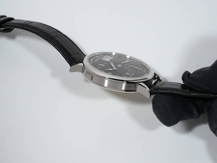 A.ランゲ&ゾーネ グランド ランゲ1 Ref.117.028 ホワイトゴールド ブラック文字盤 美品 rxtpnngq