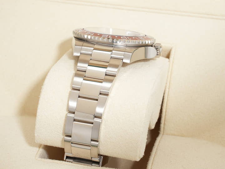 ロレックス GMTマスターII Ref.126719BLRO ホワイトゴールド ミッドナイトブルー文字盤 オイスターブレスレット 美品 r6c7i446