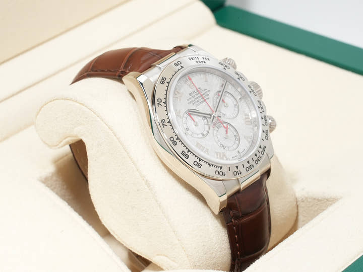 ロレックス デイトナ Ref.116519 ホワイトゴールド メテオライト文字盤 美中古 q5az7uws