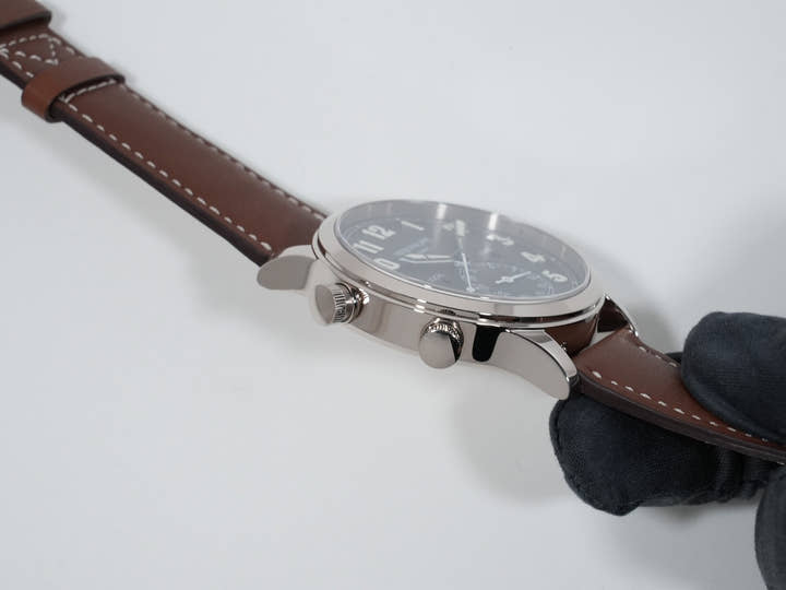 パテックフィリップ カラトラバ パイロット トラベルタイム Ref.5524G-001 ホワイトゴールド ブルー文字盤 中古 7xis5ozf