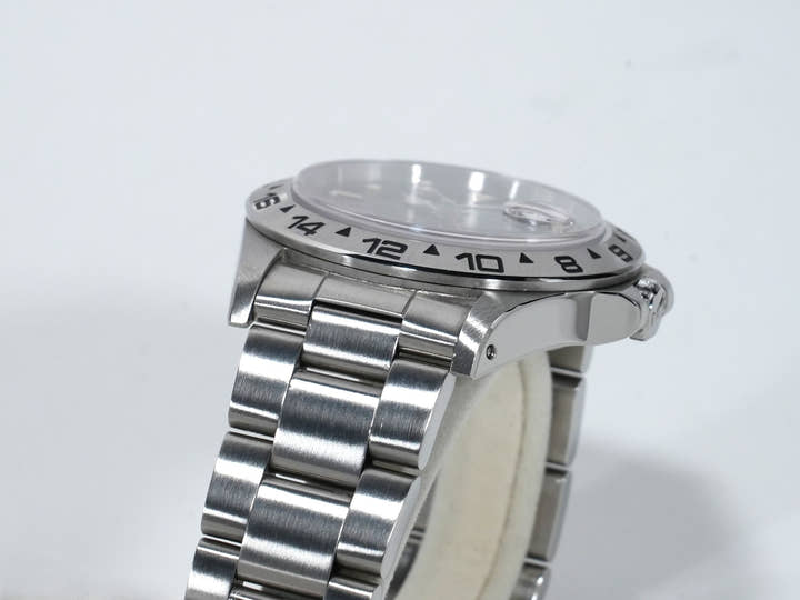 ロレックス エクスプローラーII Ref.16550 ステンレススチール ブラック文字盤 オイスターブレスレット 中古 3jathfx8