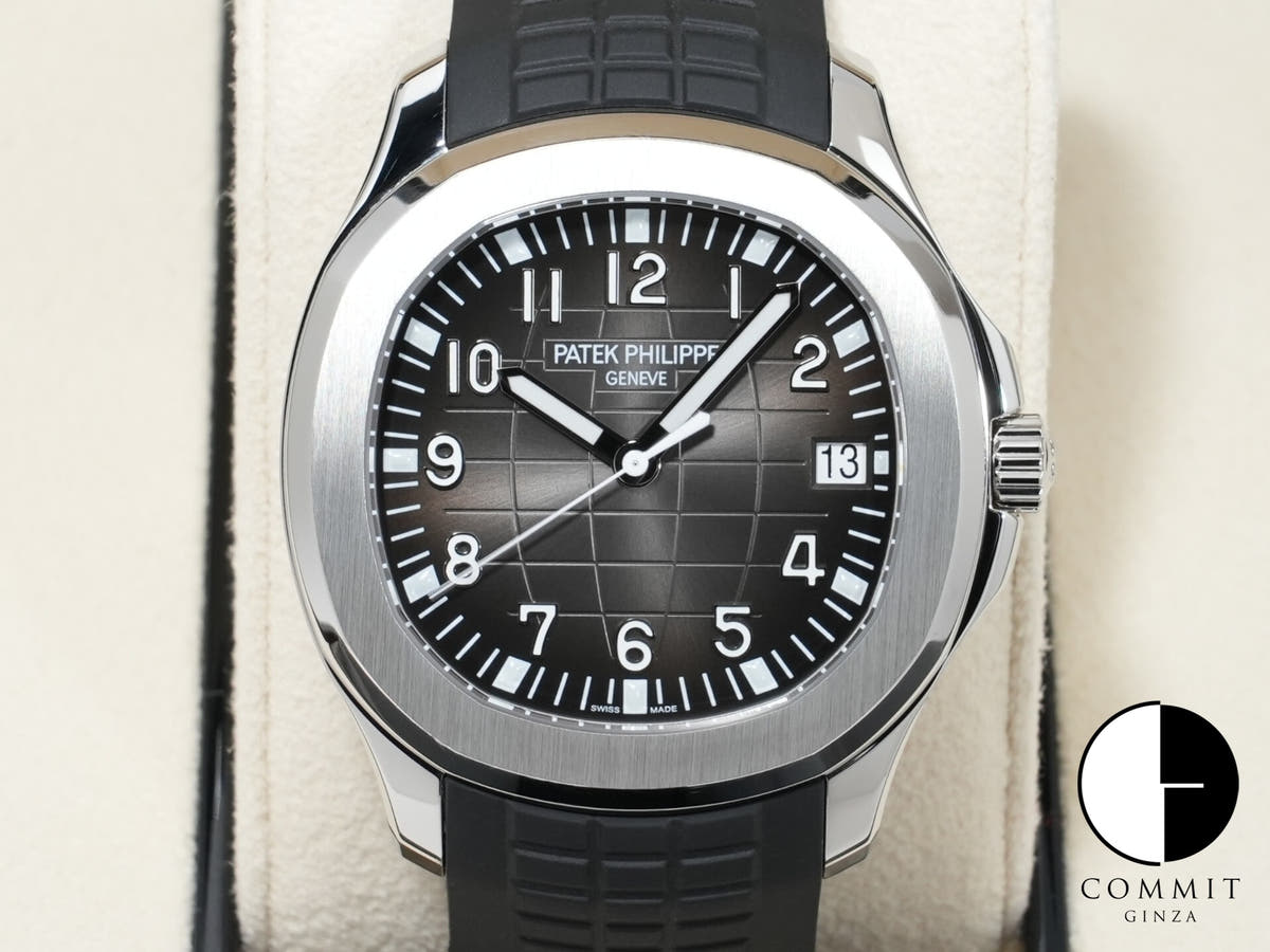 Patek Philippe Aquanaut Ref. 5167A-001 Stainless Steel Black Dial Pre-owned qnt5pf73
