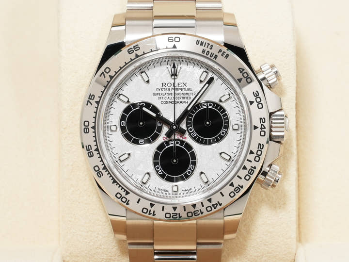 Rolex Daytona Ref. 116509 White Gold Meteorite Dial, Pre-owned (u8oaby64)