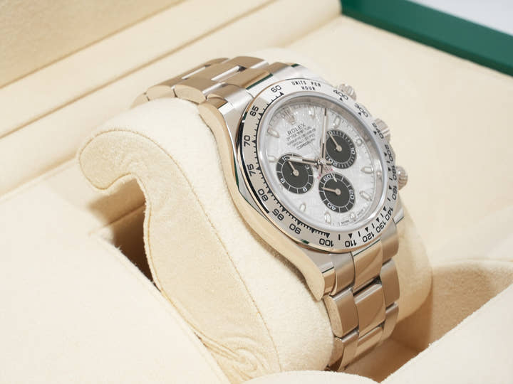 Rolex Daytona Ref. 116509 White Gold Meteorite Dial, Pre-owned (u8oaby64)