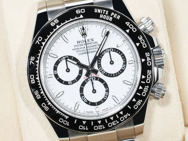 ロレックス デイトナ Ref.126500LN ステンレススチール ホワイト文字盤 中古 th89nxr6