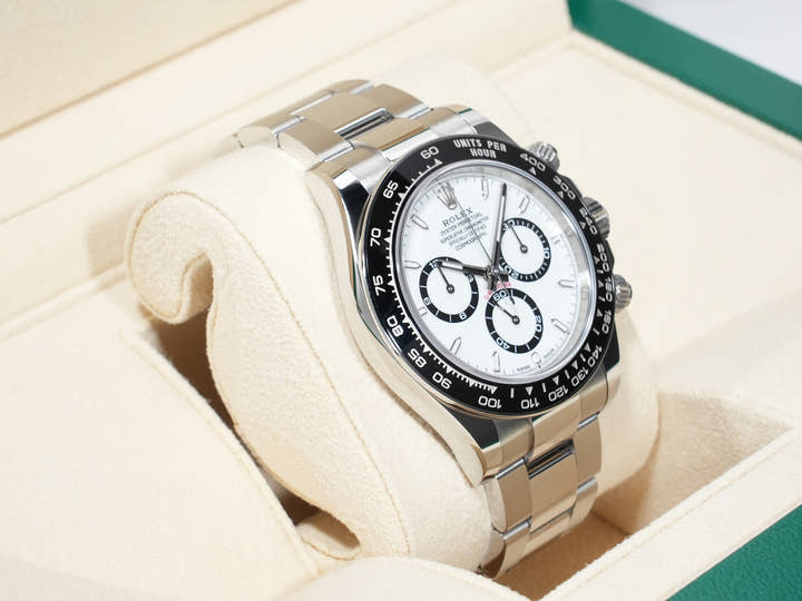 ロレックス デイトナ Ref.126500LN ステンレススチール ホワイト文字盤 中古 th89nxr6