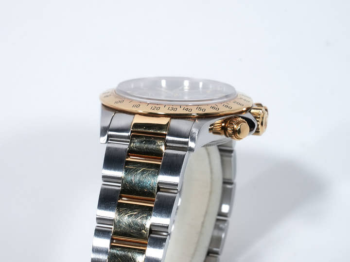 Rolex Daytona El Primero Ref. 16523 Stainless Steel/Yellow Gold Black Dial Pre-owned 8rrhy6rx