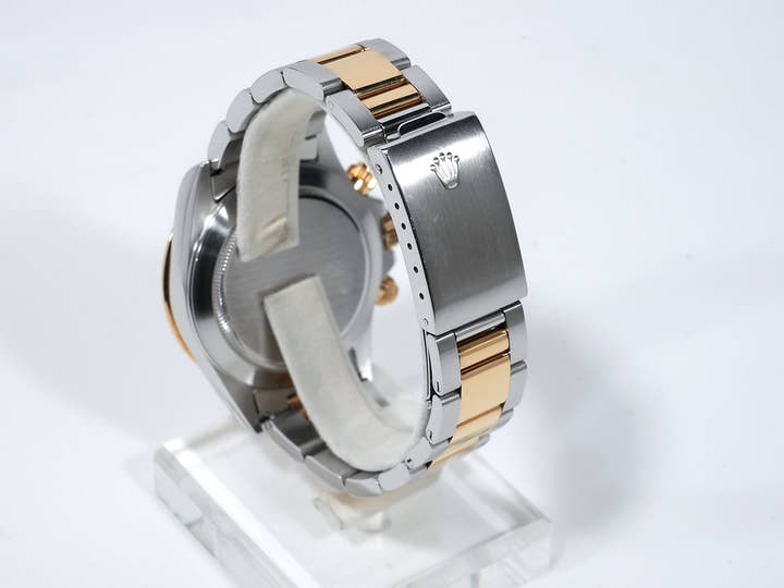 Rolex Daytona El Primero Ref. 16523 Stainless Steel/Yellow Gold Black Dial Pre-owned 8rrhy6rx