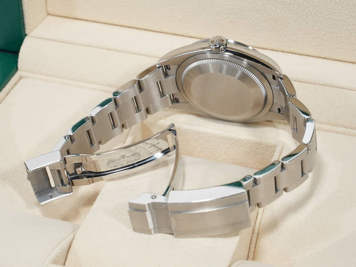 ロレックス エクスプローラー36 Ref.124270 ステンレススチール ブラック文字盤 オイスターブレスレット 中古 52wd8yc5