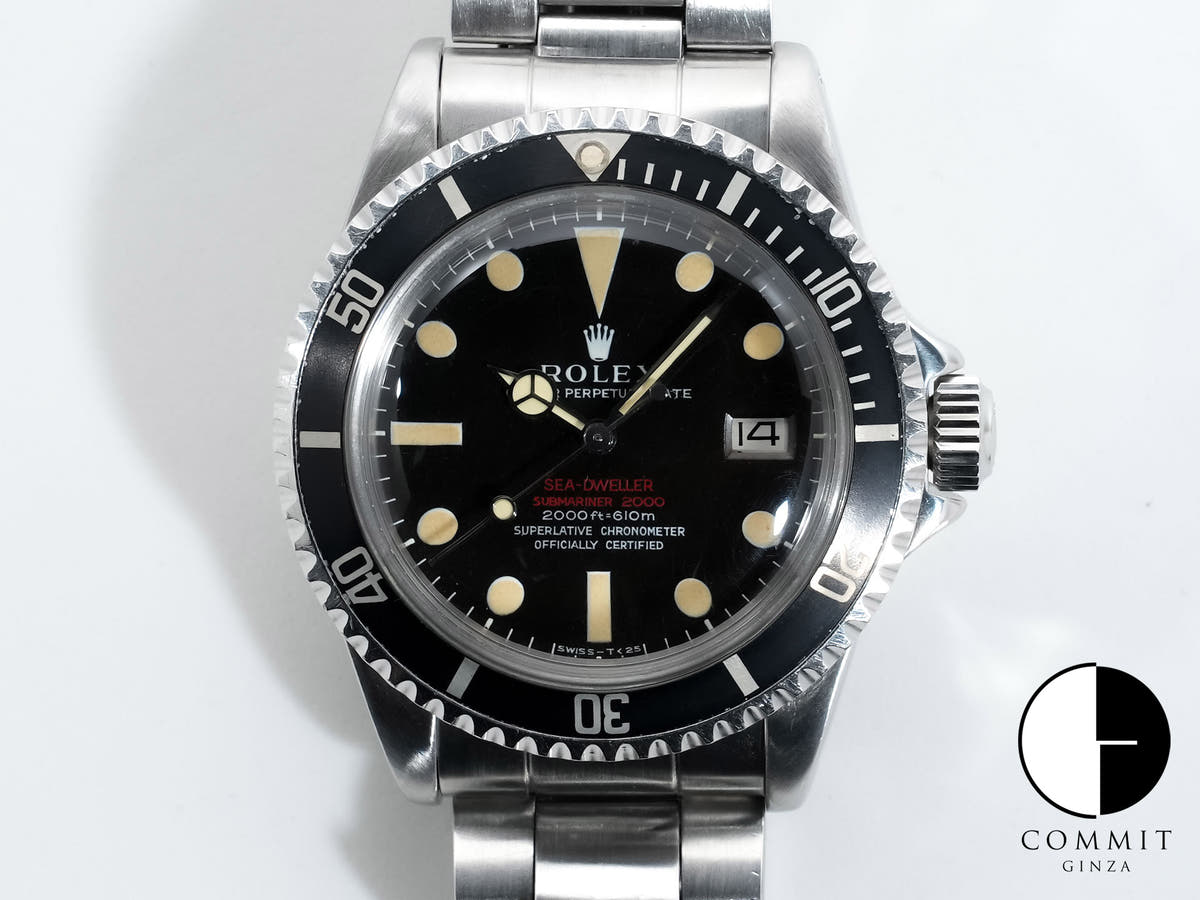 ロレックス シードゥエラー Ref.1665 ステンレススチール ブラック文字盤 中古 wcnjhs83