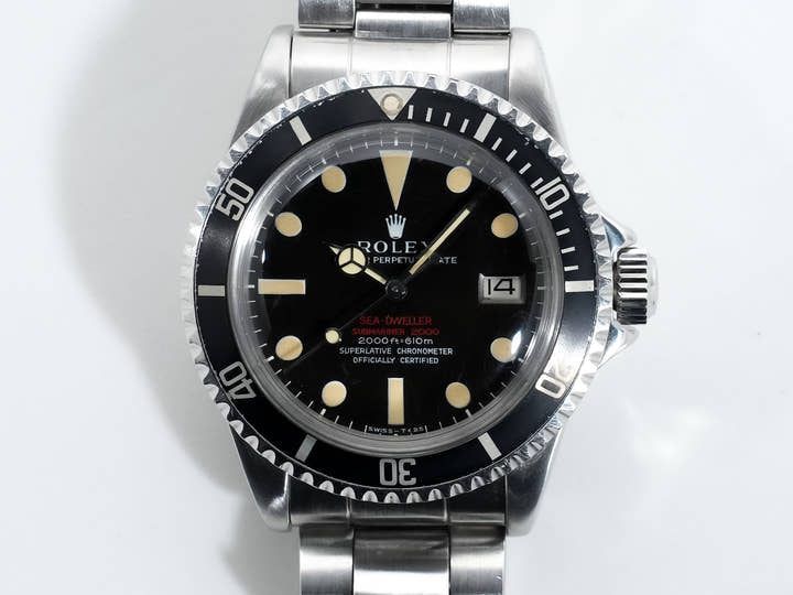 ロレックス シードゥエラー Ref.1665 ステンレススチール ブラック文字盤 中古 wcnjhs83