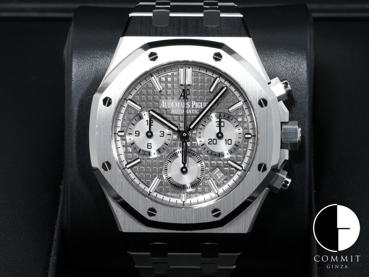 オーデマピゲ ロイヤルオーク クロノグラフ Ref.26315ST.OO.1256ST.02 ステンレススチール グレー文字盤 中古 p3ferxjn