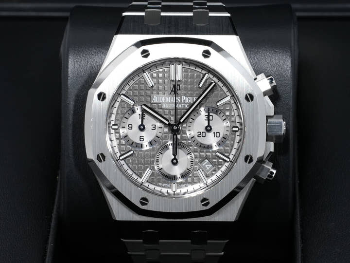 オーデマピゲ ロイヤルオーク クロノグラフ Ref.26315ST.OO.1256ST.02 ステンレススチール グレー文字盤 中古 p3ferxjn
