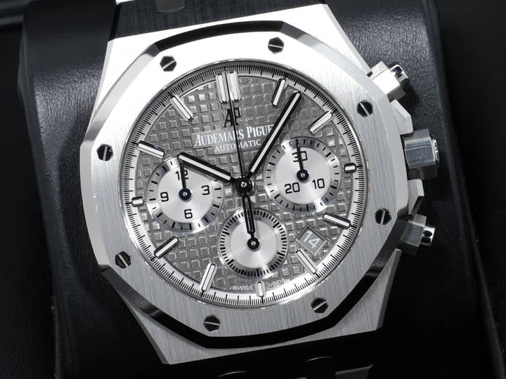 オーデマピゲ ロイヤルオーク クロノグラフ Ref.26315ST.OO.1256ST.02 ステンレススチール グレー文字盤 中古 p3ferxjn