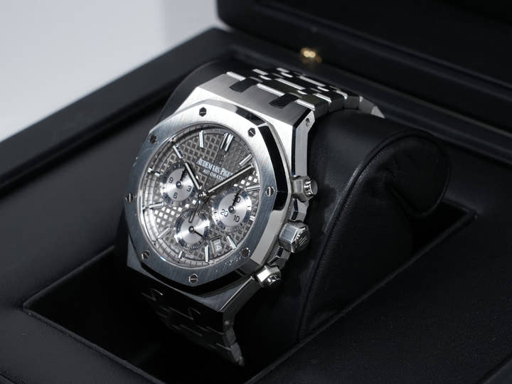 オーデマピゲ ロイヤルオーク クロノグラフ Ref.26315ST.OO.1256ST.02 ステンレススチール グレー文字盤 中古 p3ferxjn