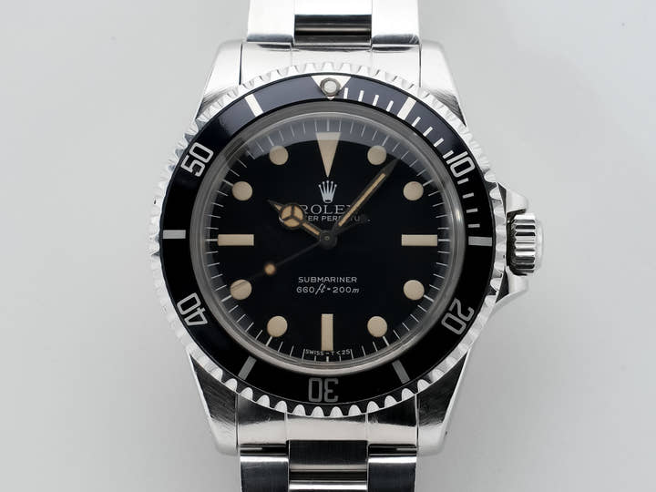 ロレックス サブマリーナー Ref.5513 ステンレススチール ブラック文字盤 中古 wtzg9szp
