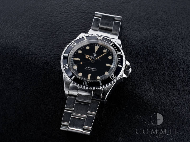 ロレックス サブマリーナー Ref.5513 ステンレススチール ブラック文字盤 中古 wtzg9szp