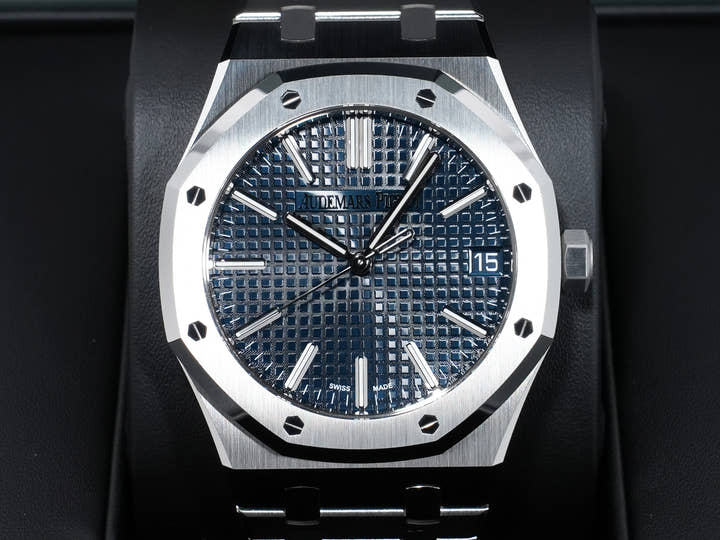 オーデマピゲ ロイヤルオーク Ref.15510ST.OO.1320ST.06 ステンレススチール ナイトブルー文字盤 未使用 tua3ckeg