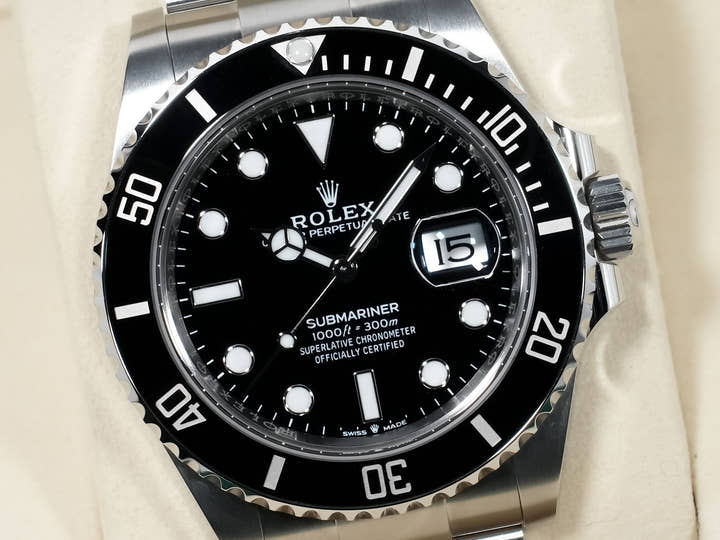 ロレックス サブマリーナー デイト Ref.126610LN ステンレススチール ブラック文字盤 極美品 bi9a5qty