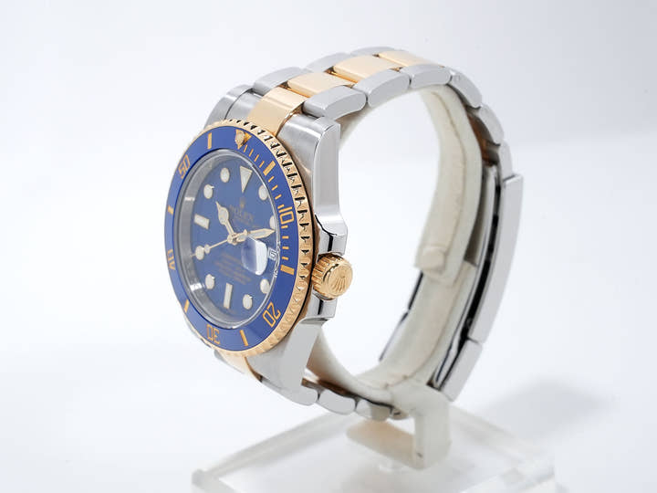 ロレックス サブマリーナー デイト Ref.116613LB ステンレススチール/イエローゴールド ブルー文字盤 中古 mg6y9x5q