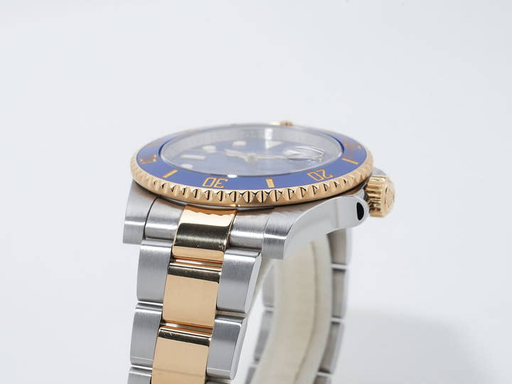 ロレックス サブマリーナー デイト Ref.116613LB ステンレススチール/イエローゴールド ブルー文字盤 中古 mg6y9x5q