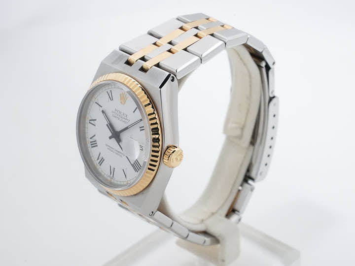 Rolex Datejust Oysterquartz Ref. 17013 Stainless Steel/Yellow Gold White Dial Oyster Bracelet Pre-owned kgotugcz