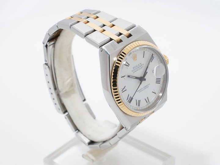 Rolex Datejust Oysterquartz Ref. 17013 Stainless Steel/Yellow Gold White Dial Oyster Bracelet Pre-owned kgotugcz