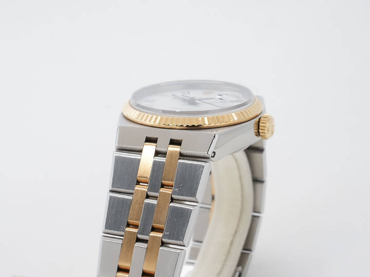 Rolex Datejust Oysterquartz Ref. 17013 Stainless Steel/Yellow Gold White Dial Oyster Bracelet Pre-owned kgotugcz