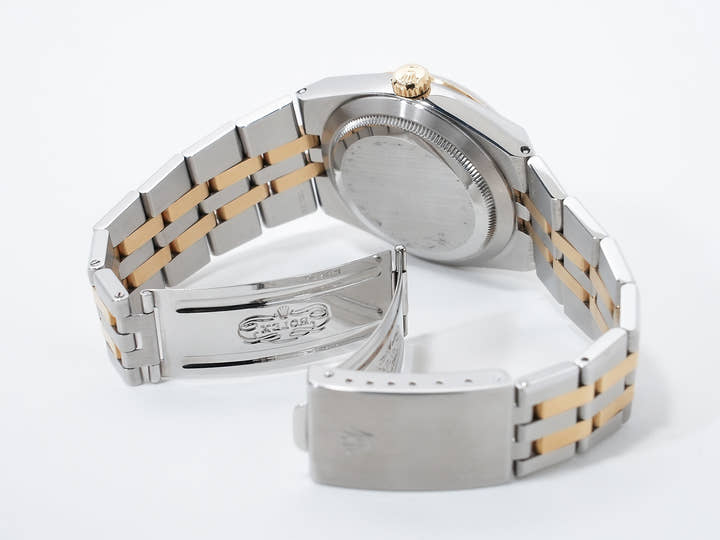 Rolex Datejust Oysterquartz Ref. 17013 Stainless Steel/Yellow Gold White Dial Oyster Bracelet Pre-owned kgotugcz